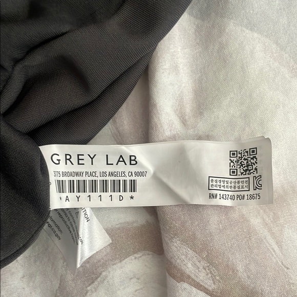 Grey Lab Gray Ruched Bodycon Mini Dress - Picture 6 of 7